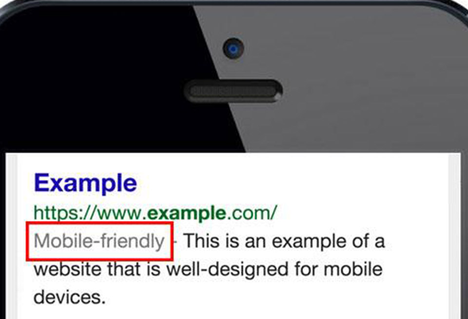 Google announces mobile friendliness as a major ranking factor on search results